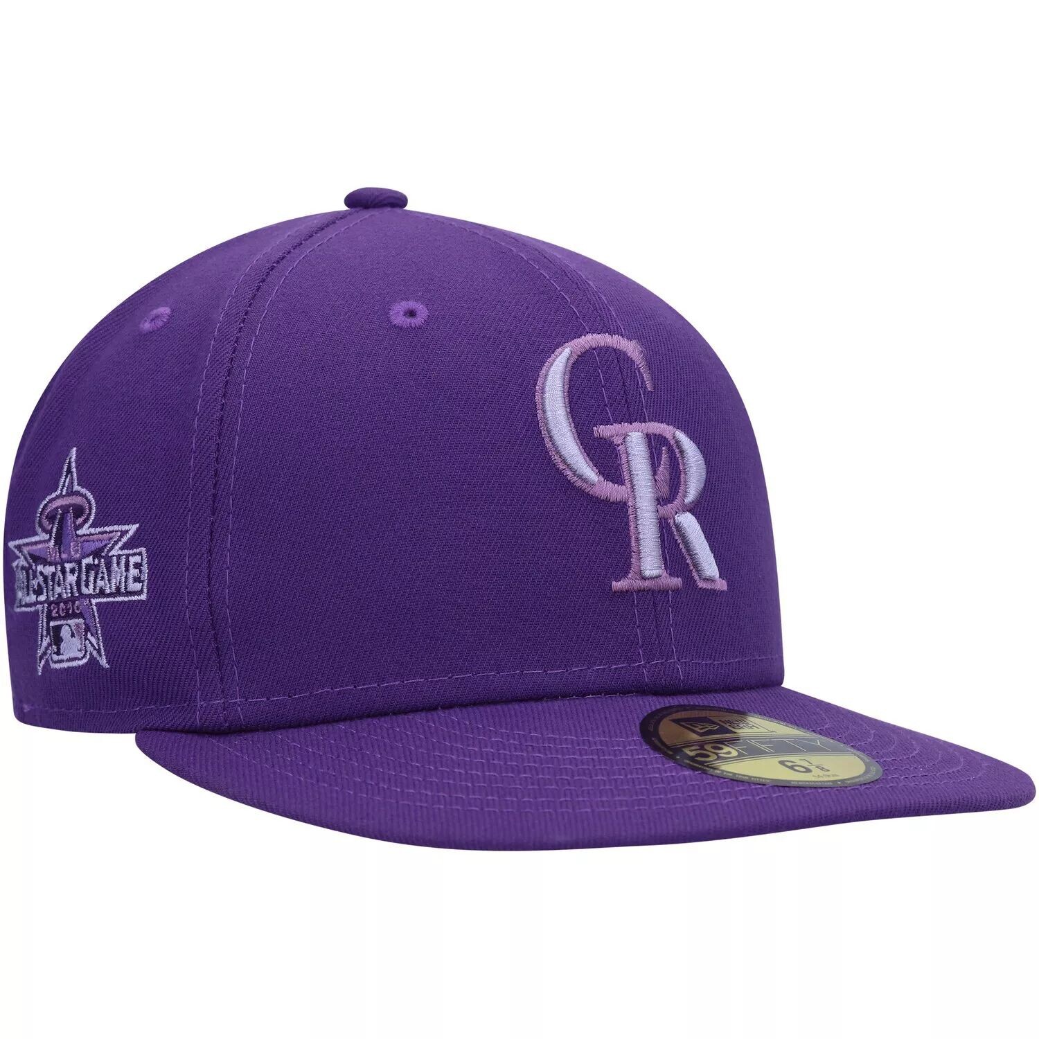 

Мужская облегающая шляпа New Era Purple Colorado Rockies Lavender 59FIFTY
