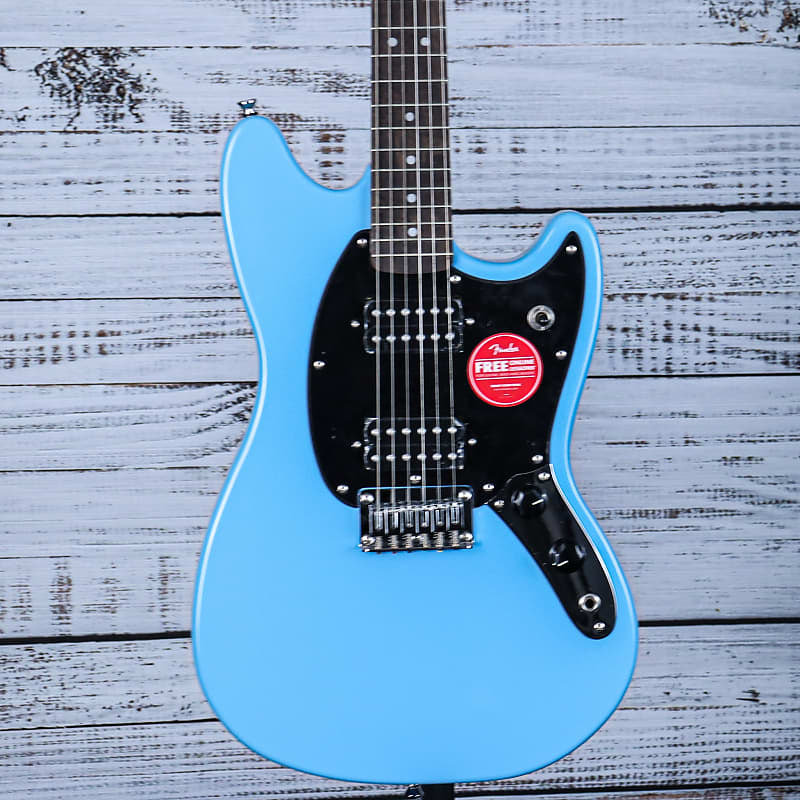 Электрогитара Squier Sonic Mustang HH Guitar | California Blue электрогитара squier bullet mustang hh imperial blue