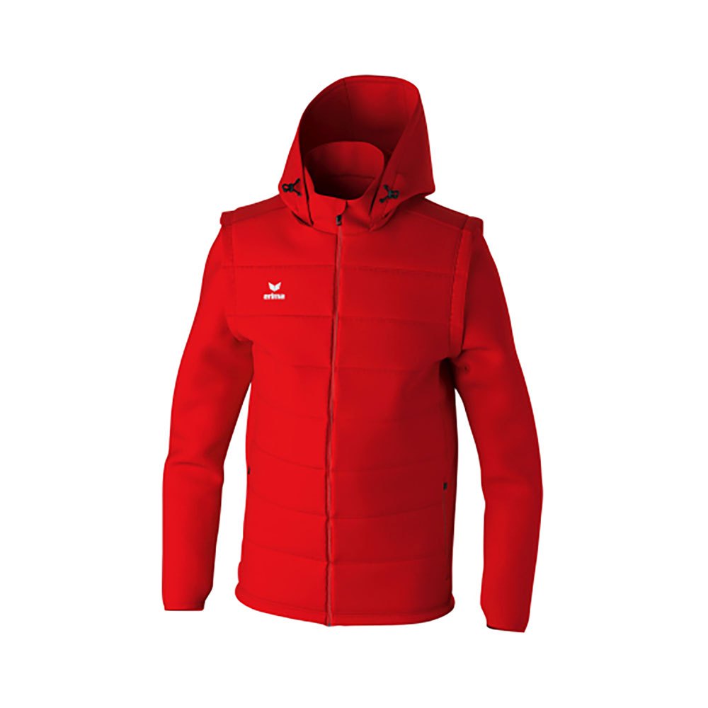 Куртка Erima Team Detachable Sleeves, красный