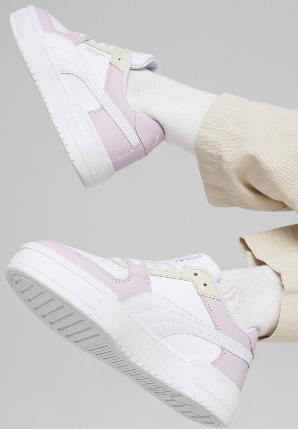 

Кроссовки низкие CA PRO CLASSIC UNISEX Puma, цвет white grape mist alpine snow