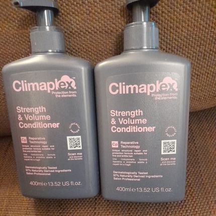 цена Climaplex Strength & Volume Шампунь и кондиционер 400 мл — упаковка из 2 шт.