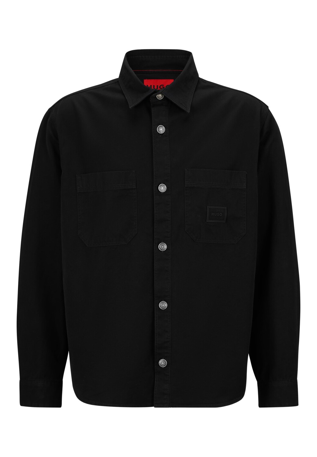 

Рубашка HUGO ERATO Oversize Fit, черный
