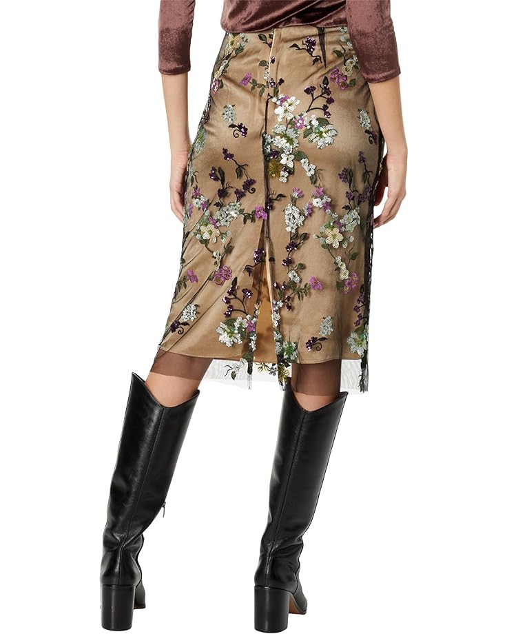 цена Юбка Vince Begonia Sequin Skirt, цвет Dewberry