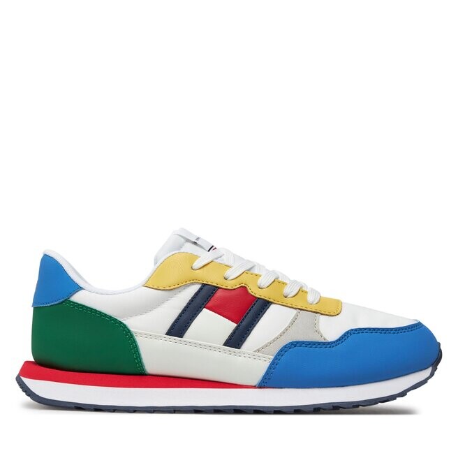 

Кроссовки Tommy Hilfiger T3X9-33375-1695 S Multicolor Y913, белый цвет