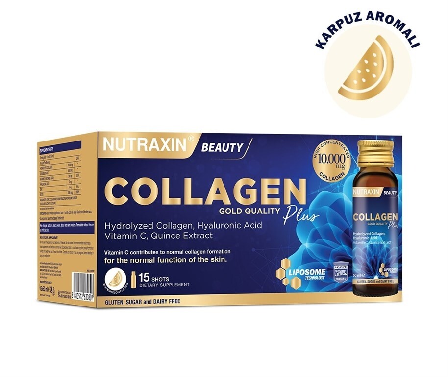 

Nutraxin Gold Collagen Plus 15 выстрелов