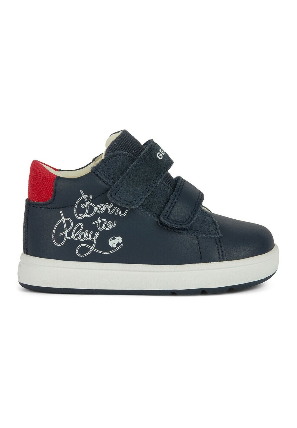 

Кроссовки First ходунки Geox, цвет navy red