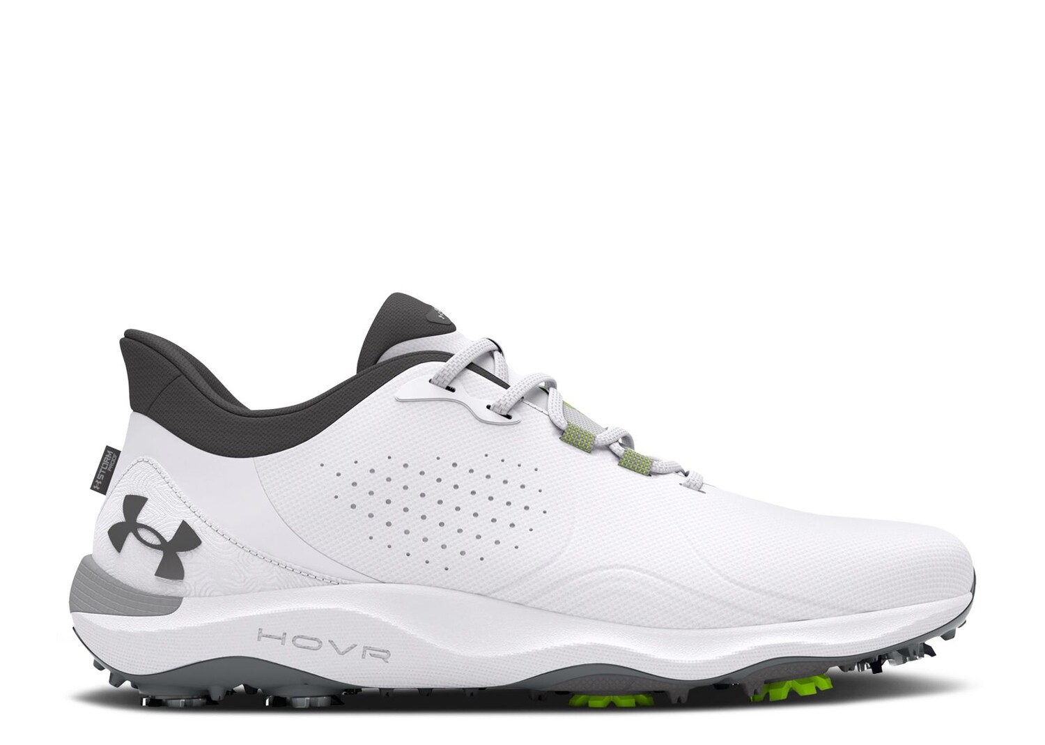 

Кроссовки Under Armour Drive Pro Golf 'White Metallic Gun Metal', белый