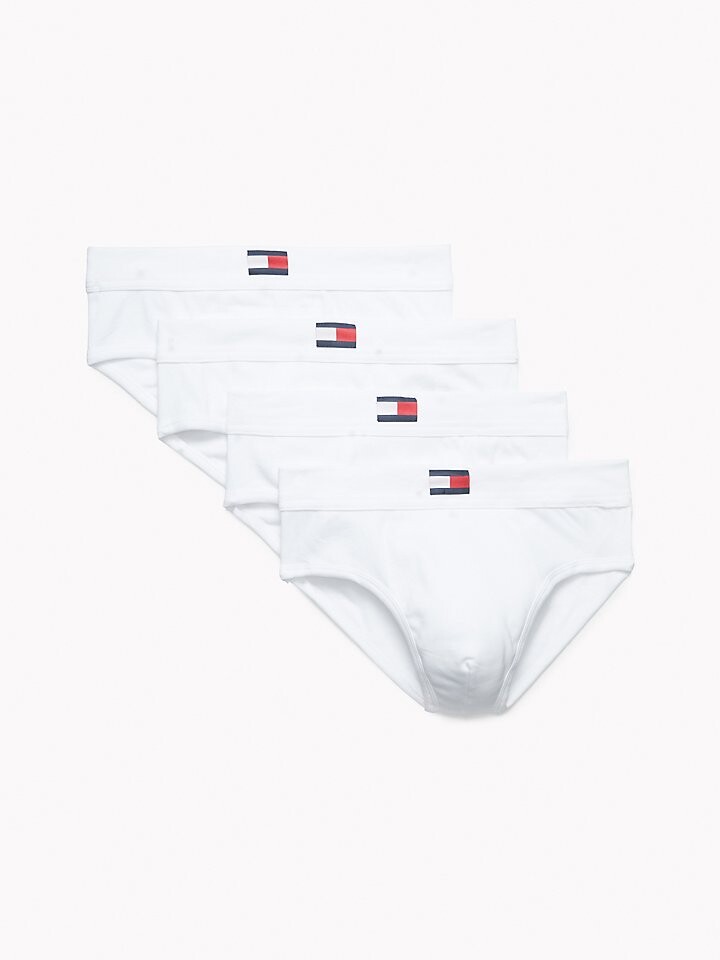 

Хлопковые классические трусы-брифы 4 шт. Tommy Hilfiger