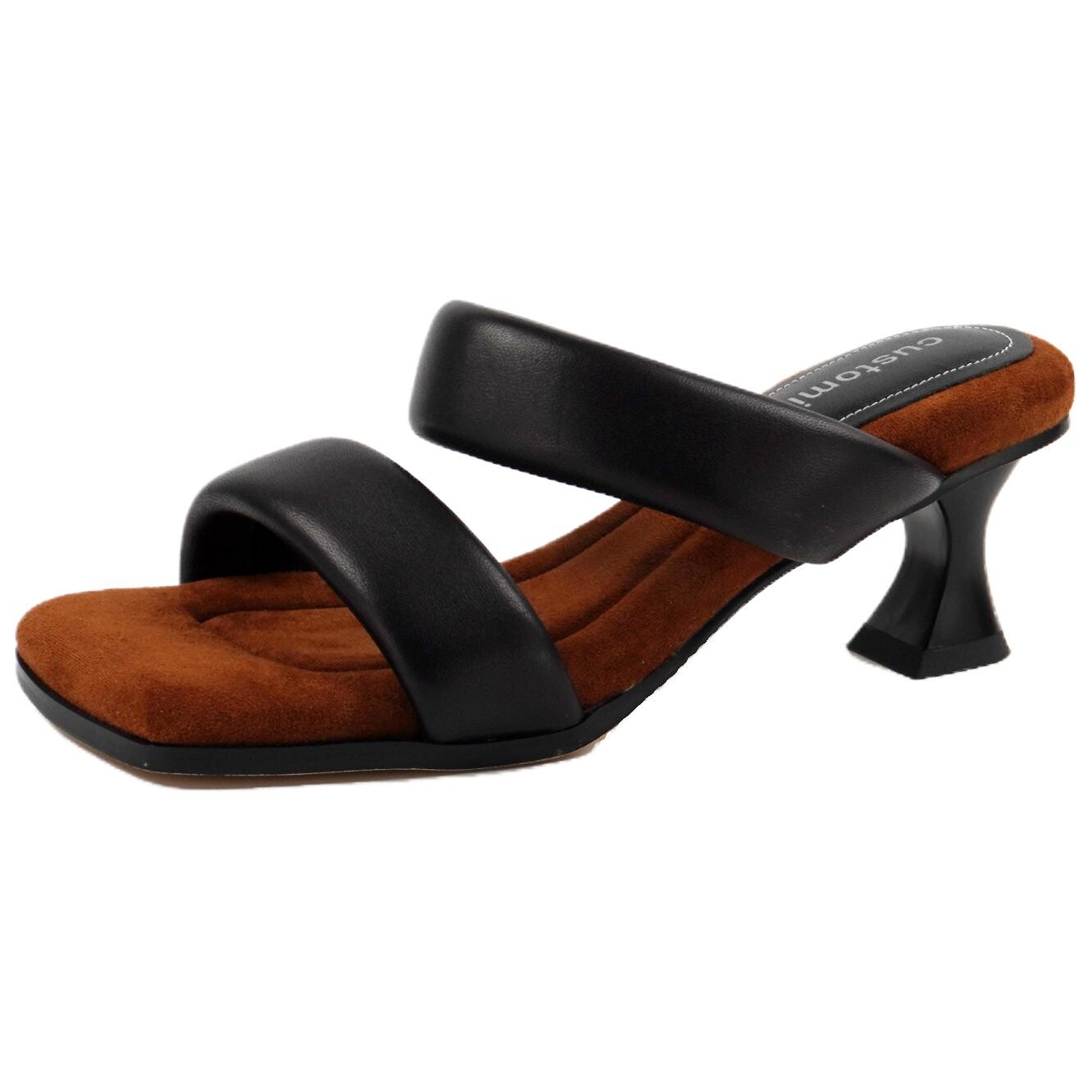 

Шлепанцы и сланцы JIUXINGDAO Slide Slippers Women's, черный