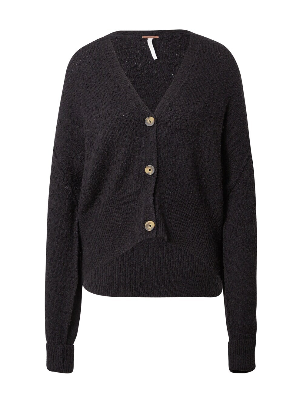 

Вязаный кардиган Free People FOUND MY FRIEND, черный