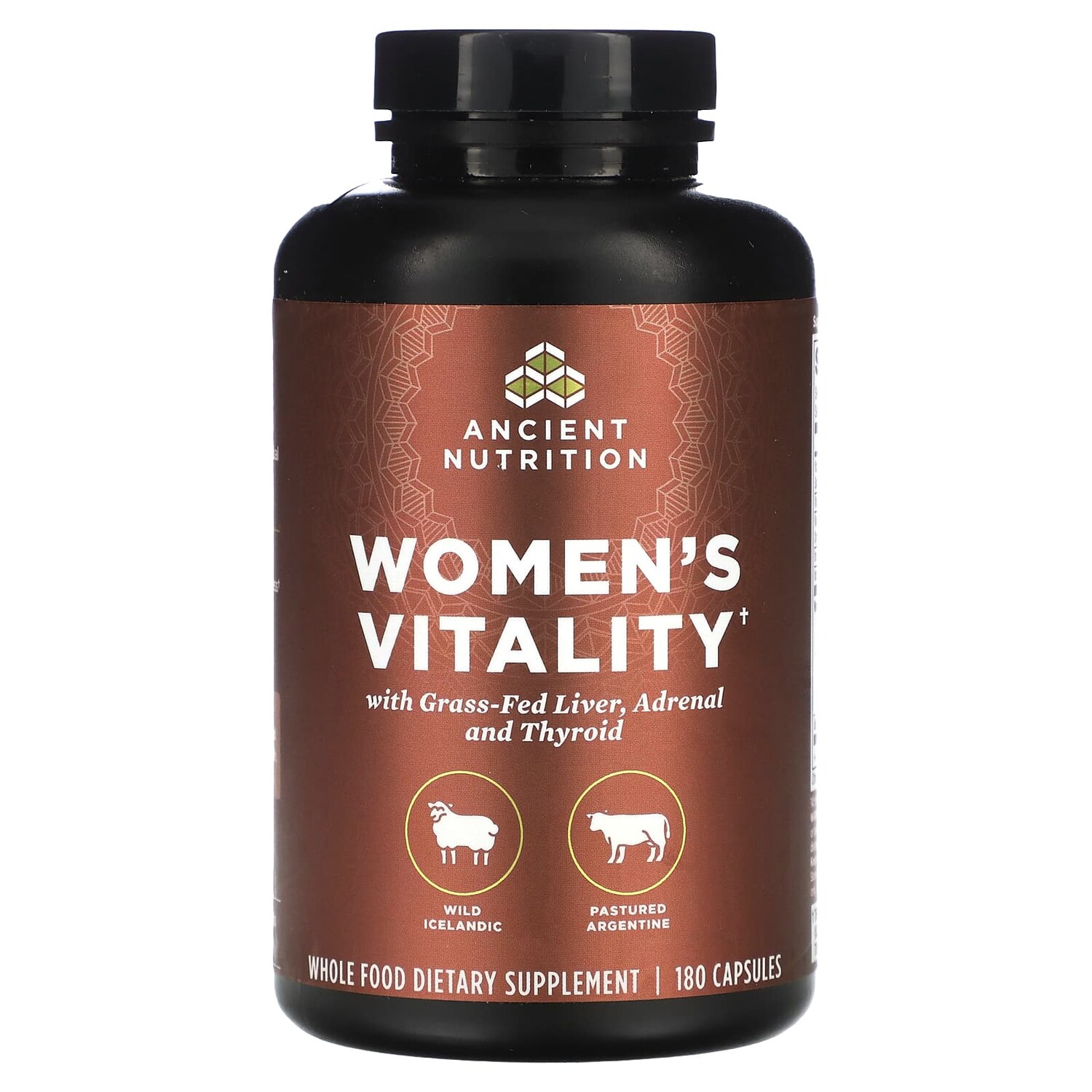 

Women's Vitality, 180 капсул, Dr. Axe / Ancient Nutrition
