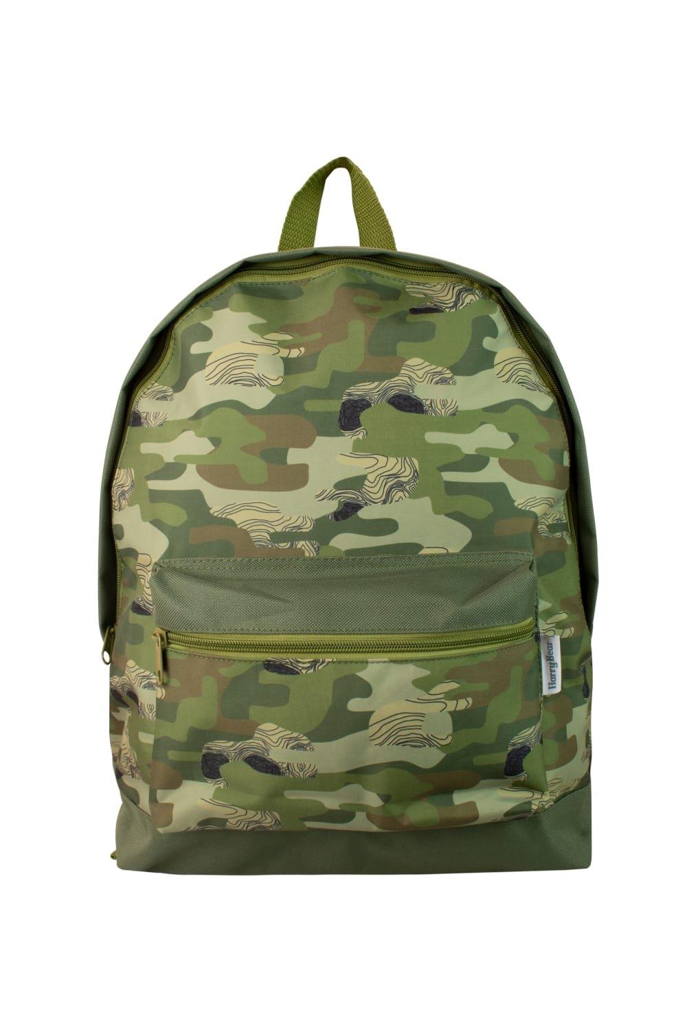 Камуфляжный рюкзак Harry Bear, зеленый цифровой камуфляжный рюкзак osfa