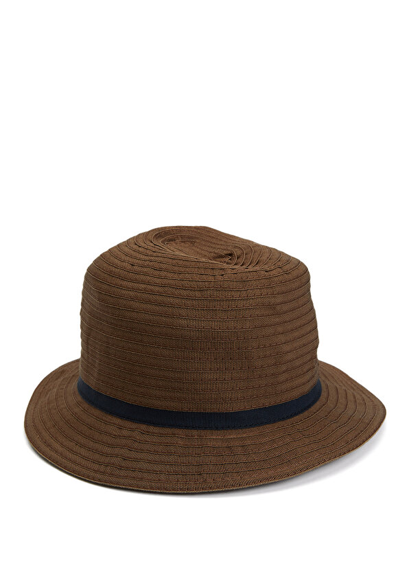 цена Коричневая мужская шляпа с текстурой Grevi