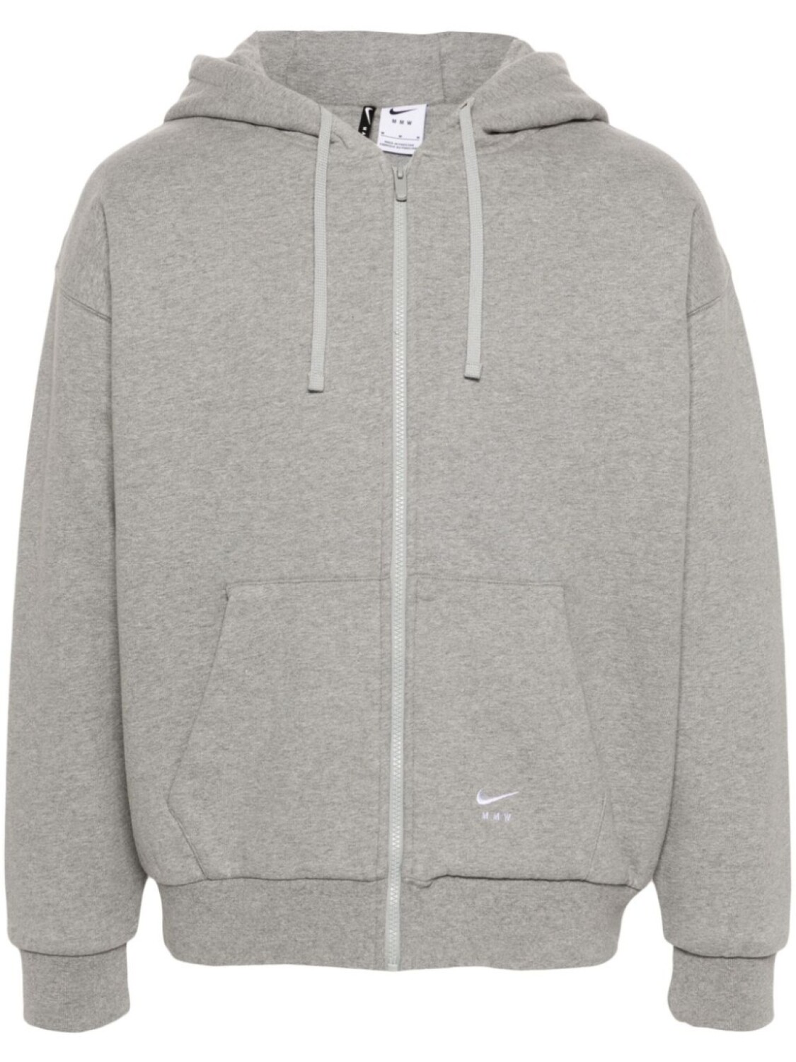 

Толстовка с капюшоном на молнии Nike x MMW, серый