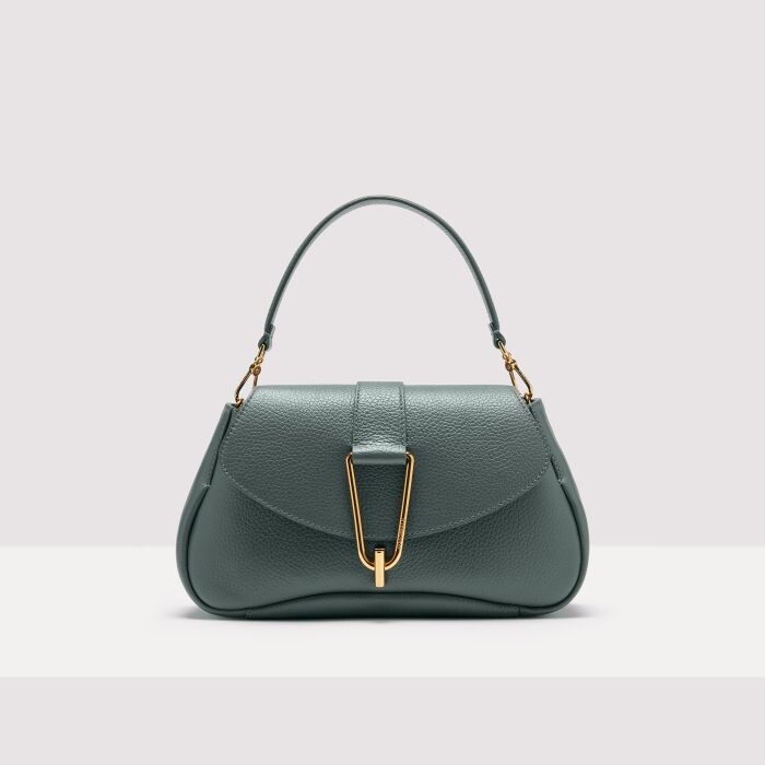 

Сумочка из зернистой кожи Coccinelle HIMMA MEDIUM, зеленый