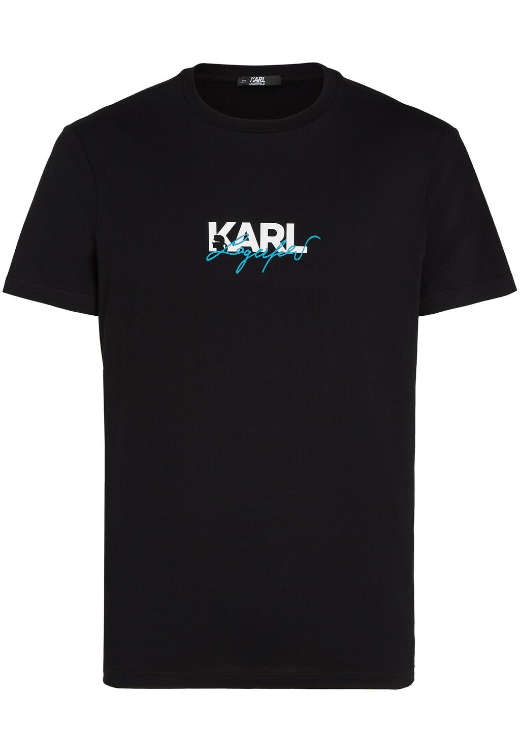 

Футболка с принтом MIXED LOGO KARL LAGERFELD, черный