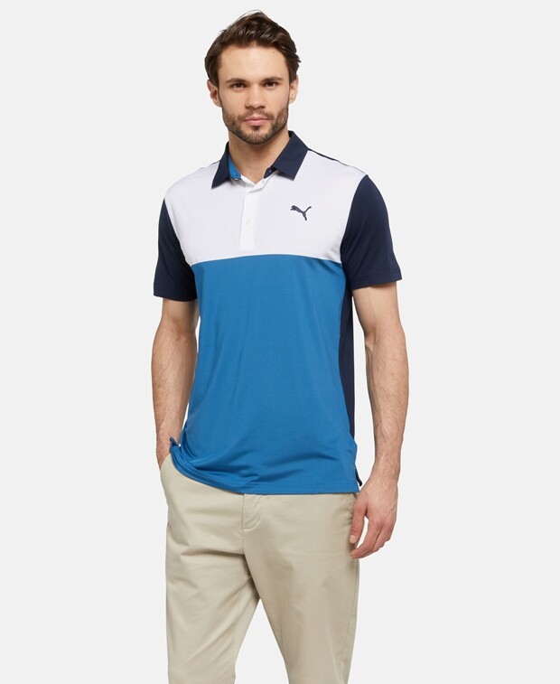 

Гольф-поло Puma Golf, темно-синий