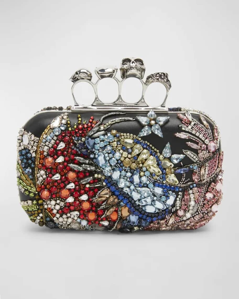 

Клатч Skull Jewel Crystal с ремешком Alexander McQueen