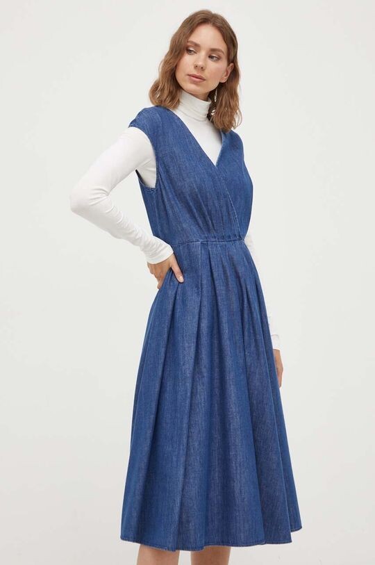 

Джинсовое платье Weekend Max Mara, темно-синий