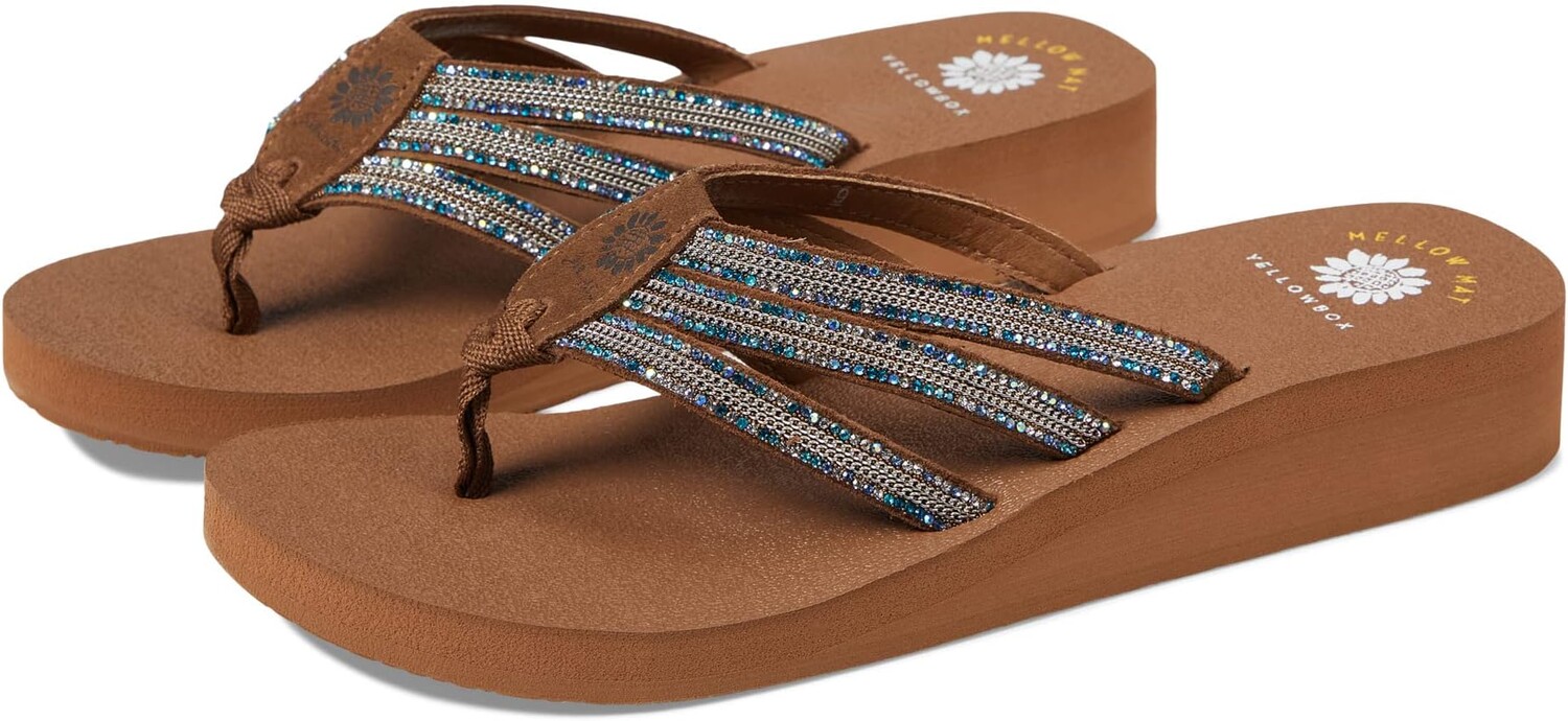 

Шлепанцы Chelsy Yellow Box, цвет Blue Multi