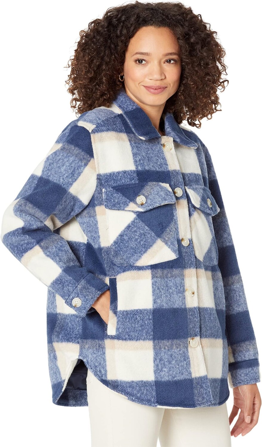 

Куртка Blank NYC Plaid Shirt Jacket in Keep Rolling, цвет Keep Rolling