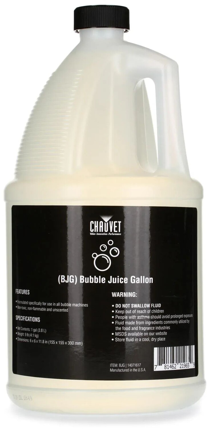 

Bubble Fluid Chauvet DJ BJG — 1 галлон