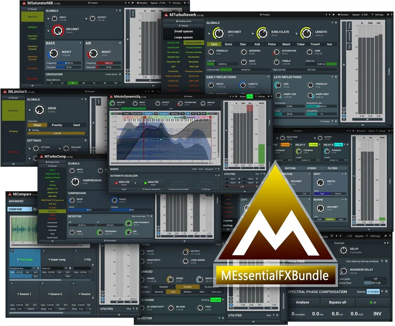 

Пакет плагинов MeldaProduction MEssentialsFXBundle