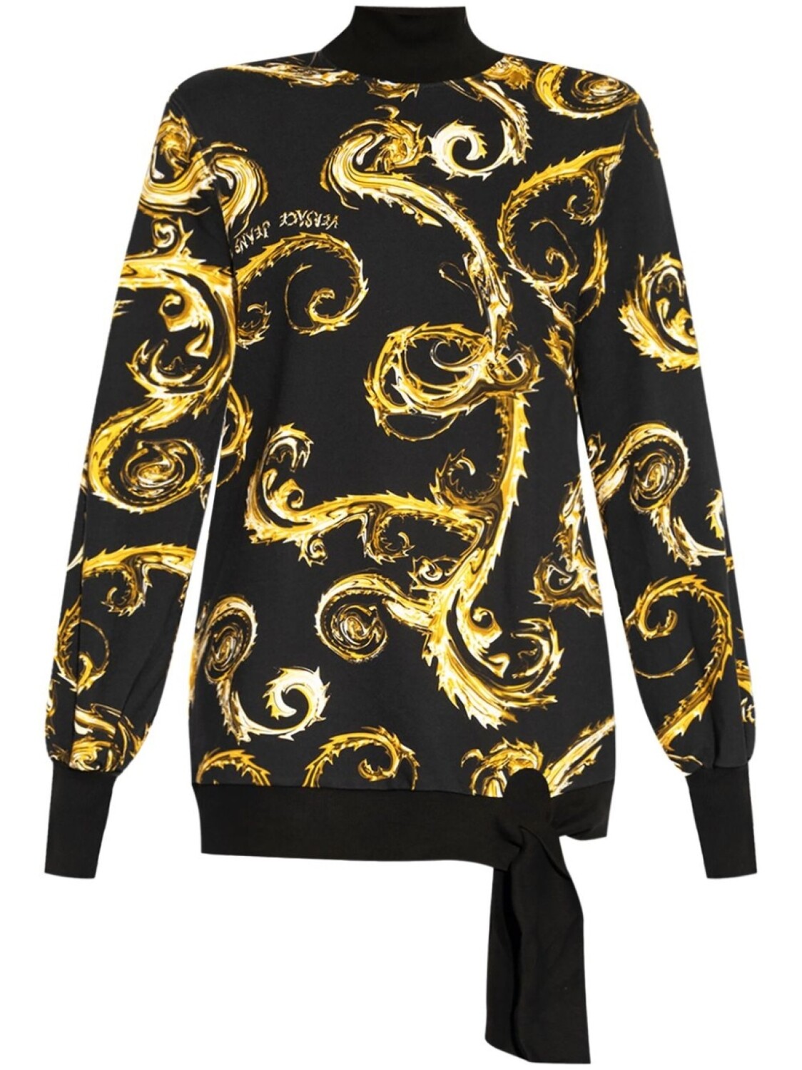 

Versace Jeans Couture мини-платье с принтом «Акварель кутюр», черный