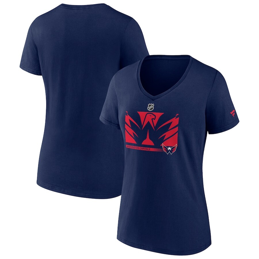 

Футболка с коротким рукавом Fanatics Branded Washington Capitals, нави