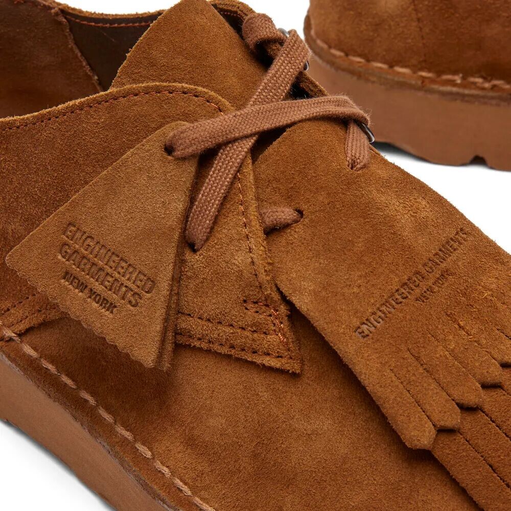 Clarks Originals x Engineered Garments Desert Khan, коричневый коричневый утепленный бомбер engineered garments