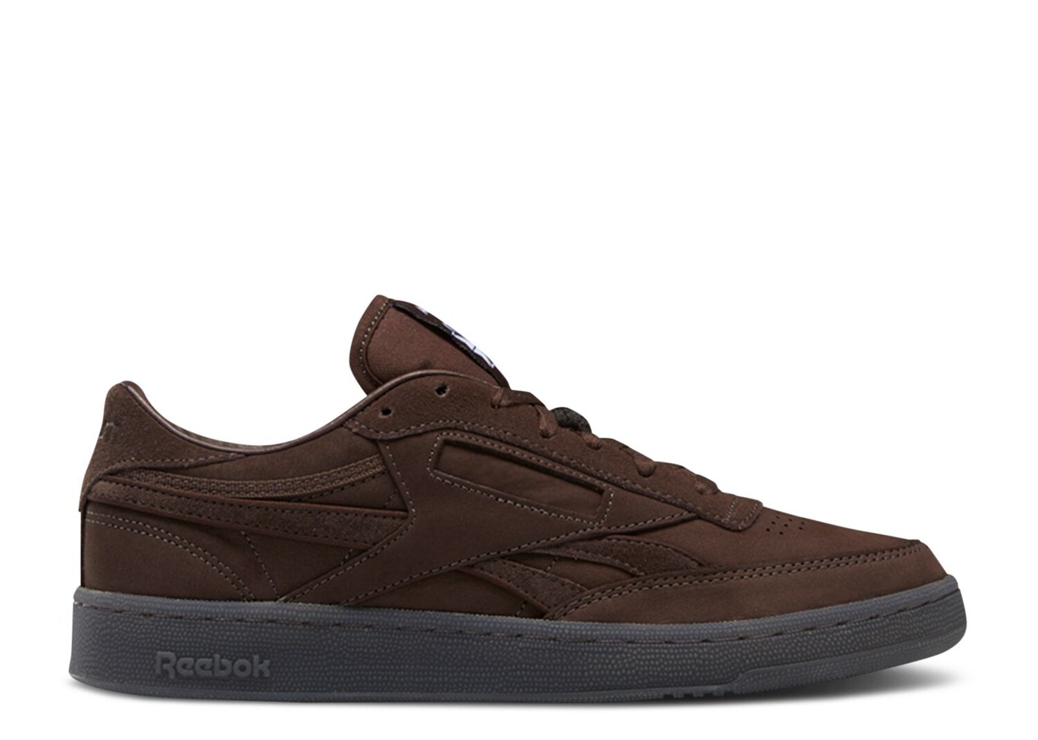

Кроссовки Reebok Adsum X Club C Revenge Plus 'Dark Brown', коричневый