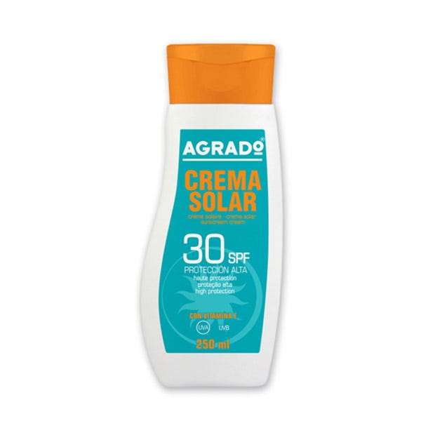 цена Солнцезащитный крем SPF 30 250 мл Agrado