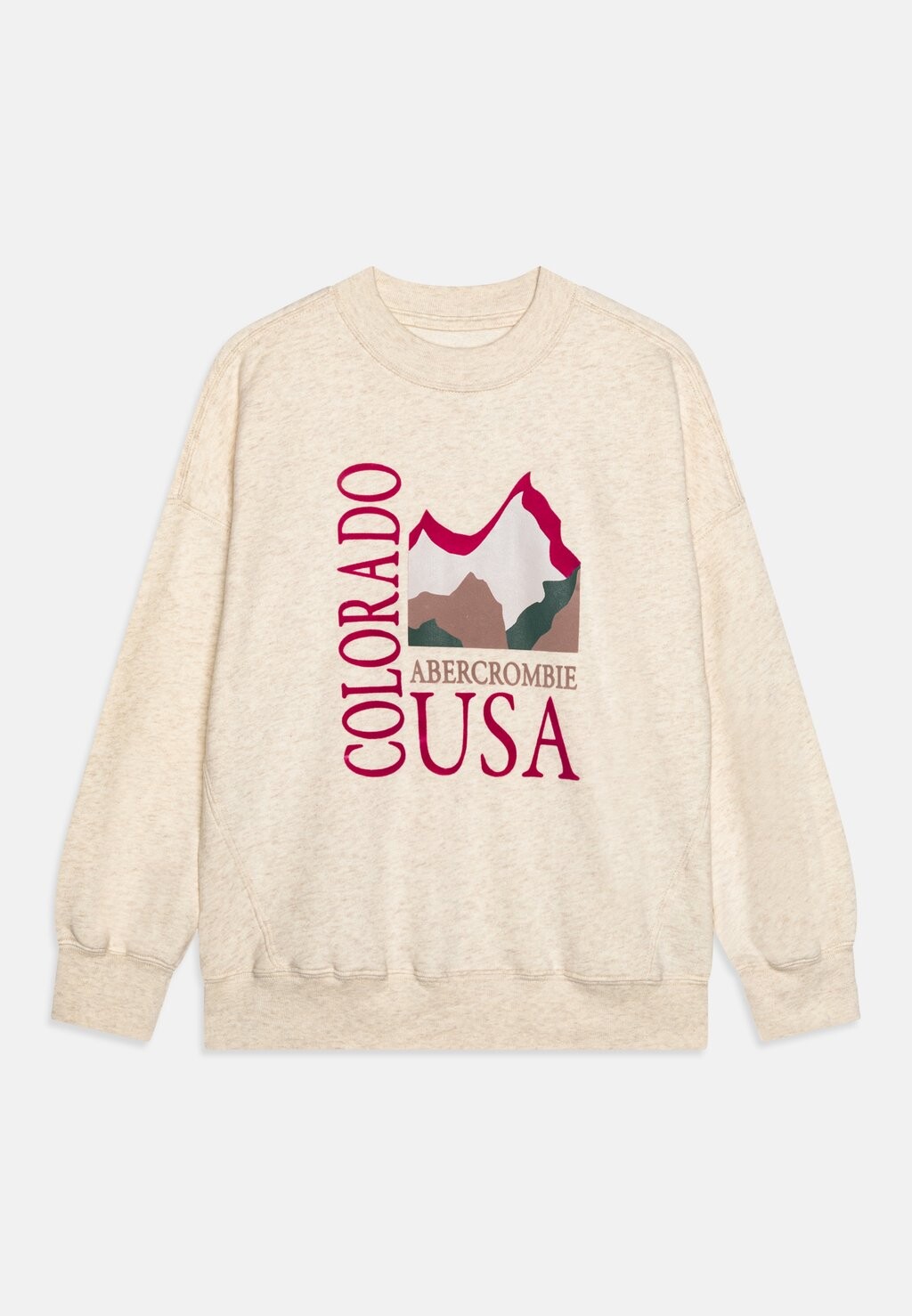 

Толстовка Mock-Neck Crew Sweatshirt Abercrombie & Fitch