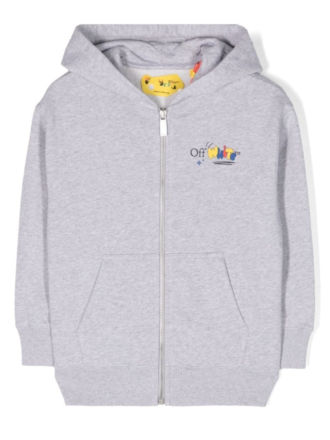 

Off-White Kids худи Funny, серый