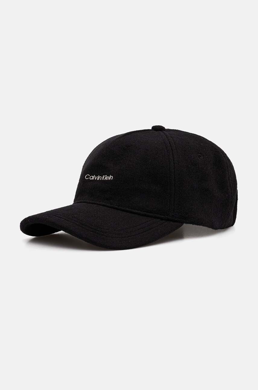 

Шляпа Calvin Klein с хлопковым козырьком, черный