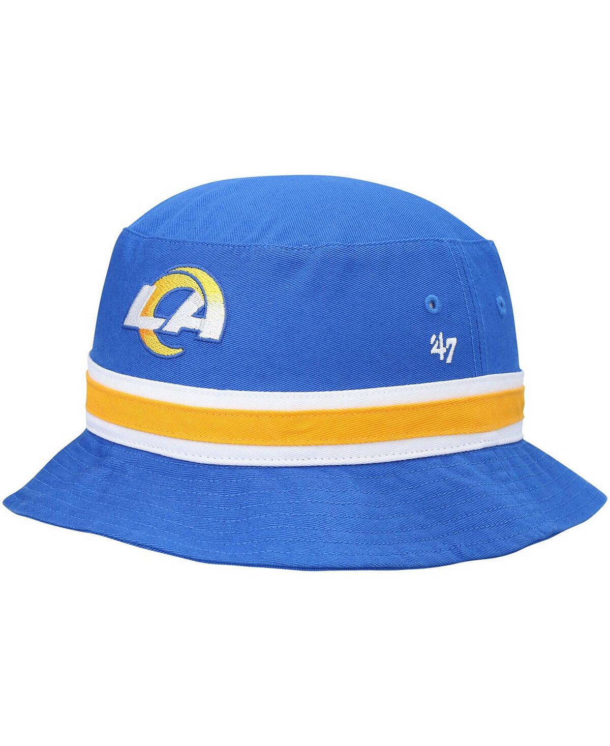 Мужская пудрово-синяя панама в полоску Los Angeles Rams '47 Brand