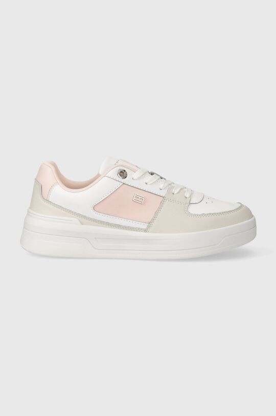 

Кроссовки ESSENTIAL BASKET SNEAKER кожаные Tommy Hilfiger, розовый