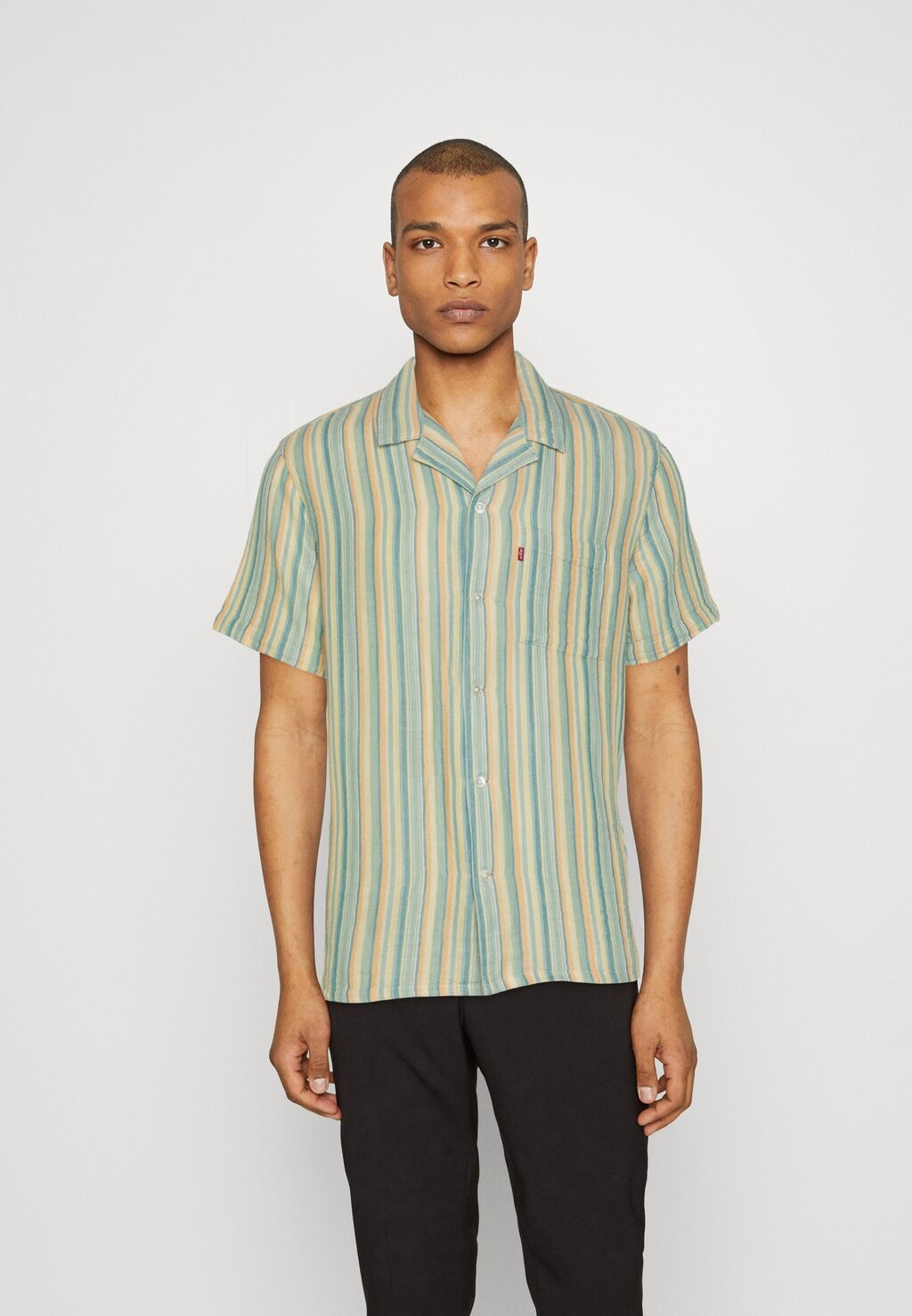

Рубашка The Sunset Camp Shirt Levi's, цвет hamish/wasabi