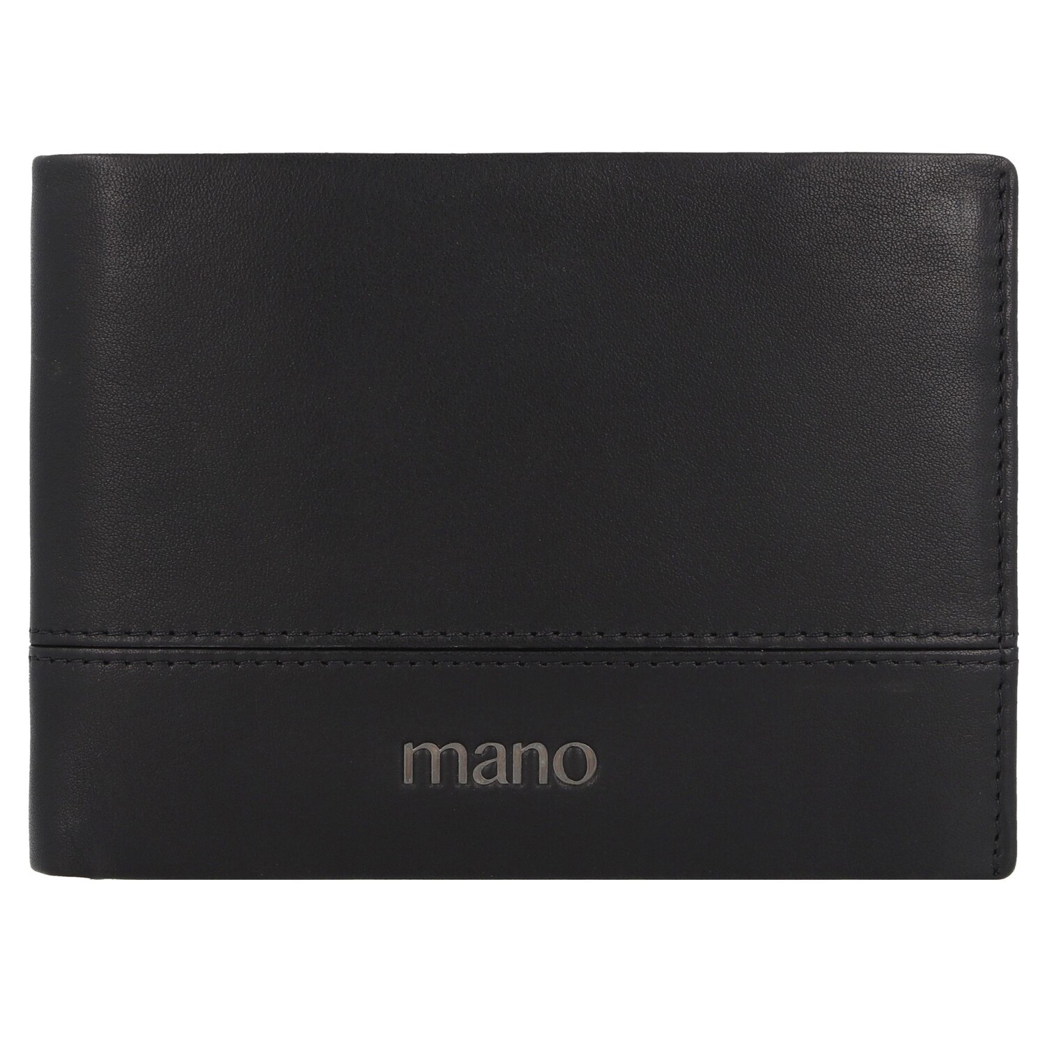 Кошелек mano Don Romeo RFID Leder 13 см, черный