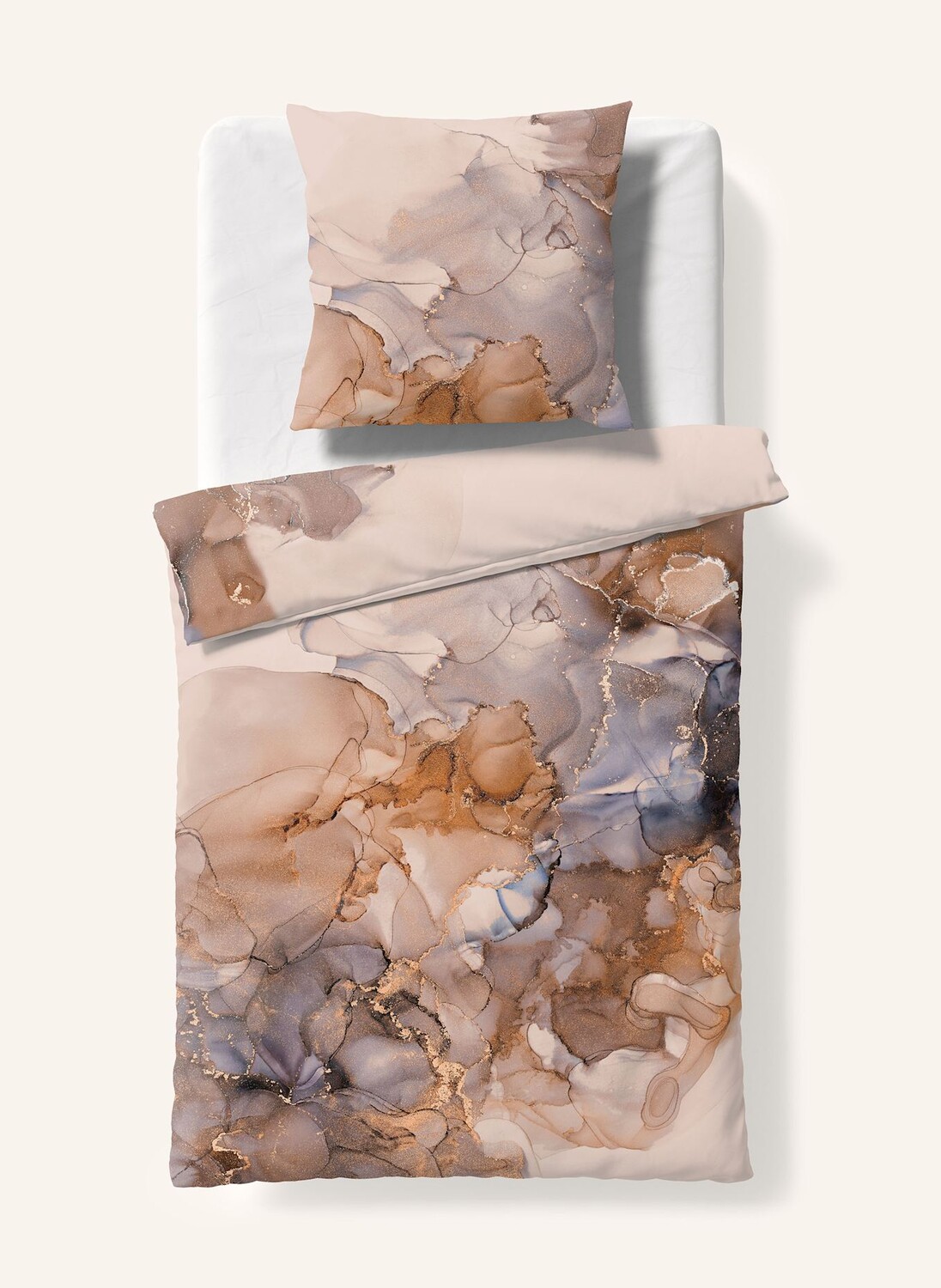 

Постельное белье Fleuresse BED ART S, цвет beige/schwarz