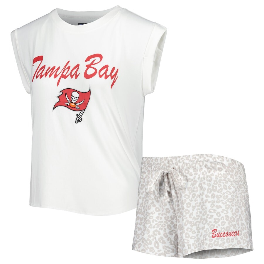 

Пижамный комплект Concepts Sport Tampa Bay Buccaneers, белый