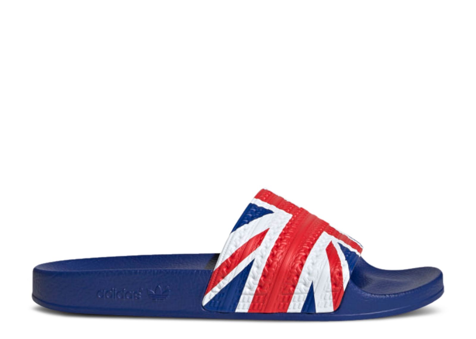 Кроссовки adidas Adilette Slides 'United Kingdom', синий фигурка с часами мишка юнион ar 3619 5 113 60416
