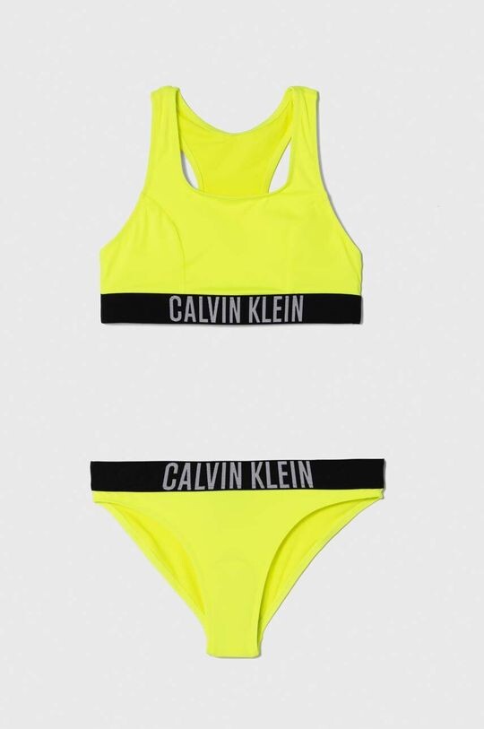 

Calvin Klein Jeans Детский купальник из двух частей, желтый