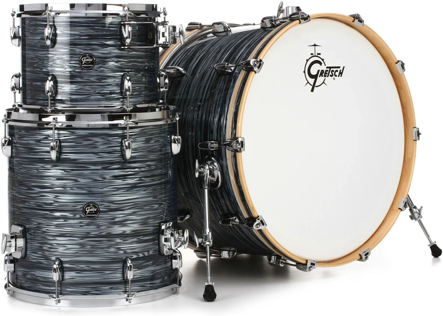 

Gretsch Drums Renown RN2-R643 Набор из трех предметов — Silver Oyster Pearl