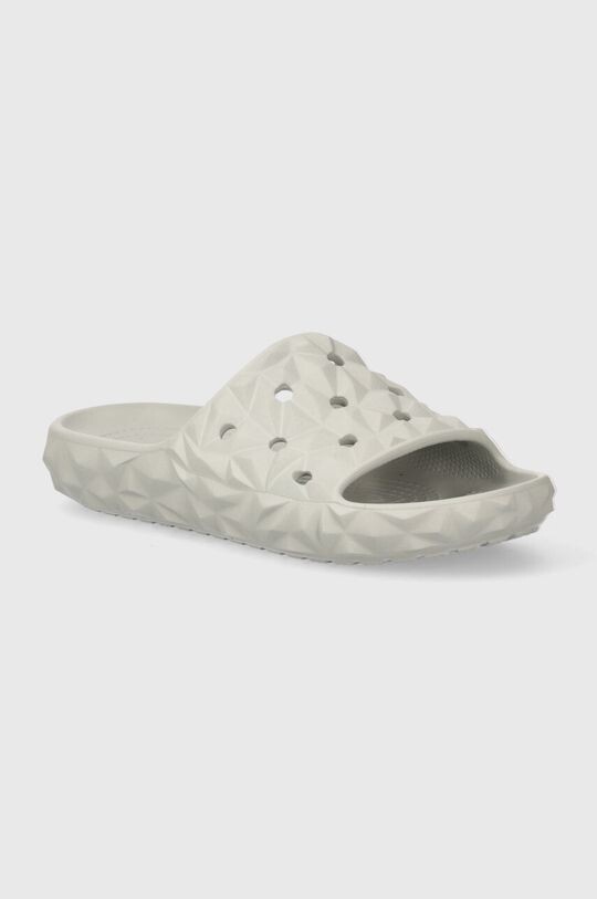 

Классические шлепанцы Geometric Slide V2 Crocs, серый