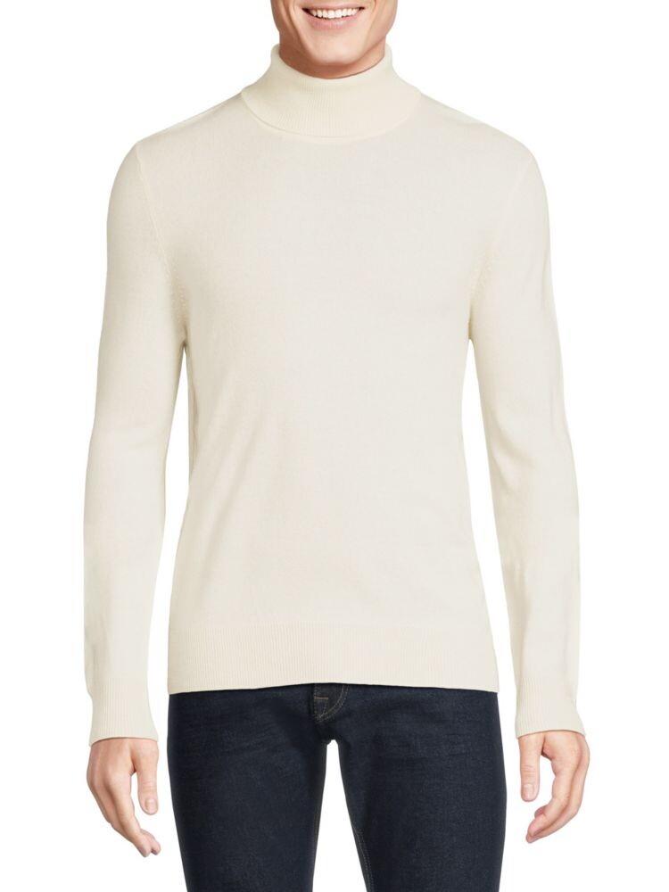

Кашемировый свитер с высоким воротником Kier & J, цвет Off White