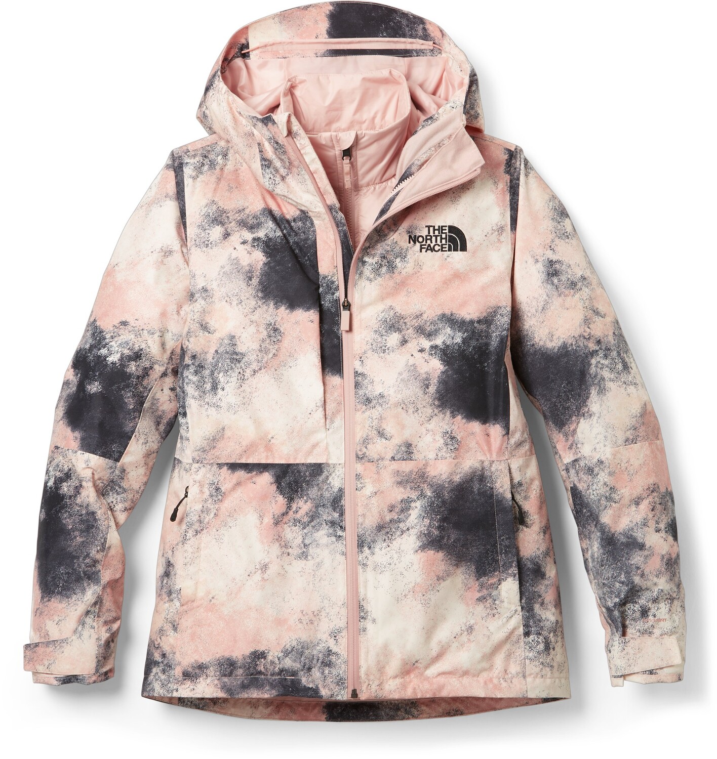 

Куртка ThermoBall Eco Snow Triclimate 3-в-1 — женская The North Face, розовый