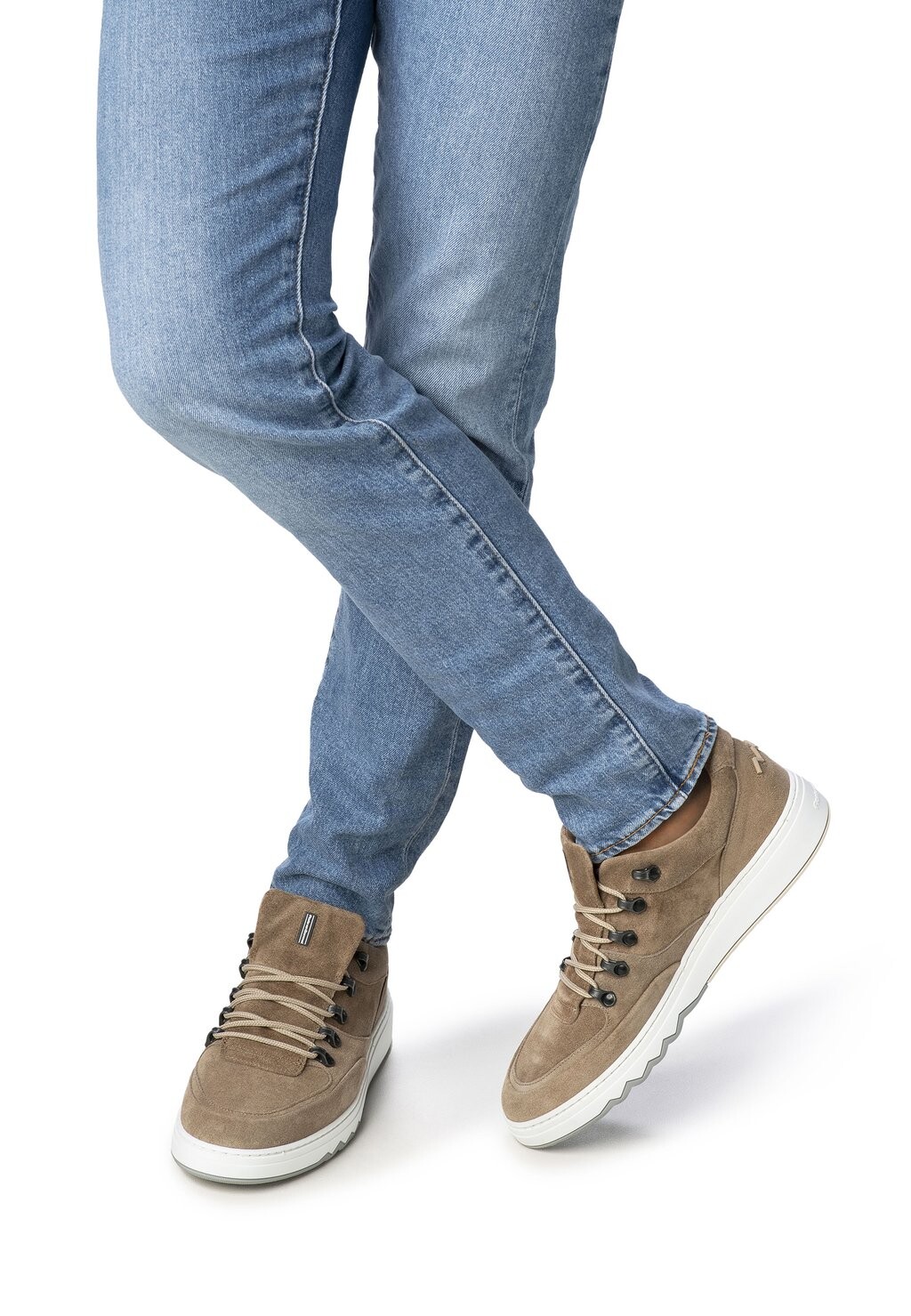 

Низкие кроссовки De Kupster Floris van Bommel, цвет lightbrown
