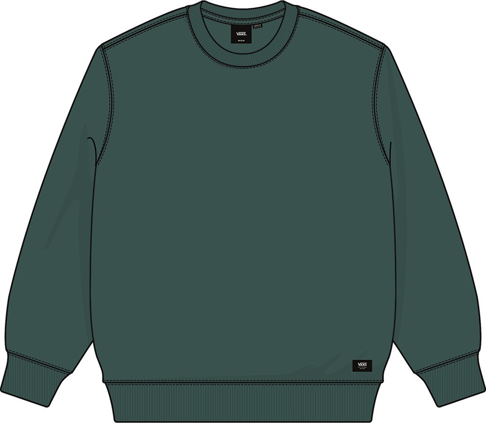 

Футболка Vans Original Standards Loose Crew, зеленый