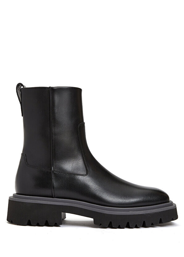 

Черные мужские кожаные ботинки Ferragamo